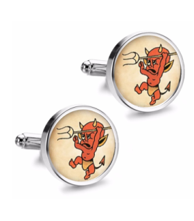 Gemelos de Camisa Magglass Vintage Tattoo Nº15 16mm