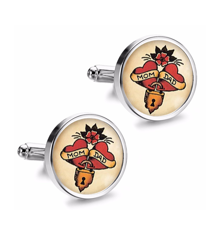 Gemelos de Camisa Magglass Vintage Tattoo Nº16 16mm