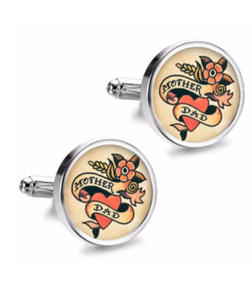 Gemelos de Camisa Magglass Vintage Tattoo Nº17 16mm