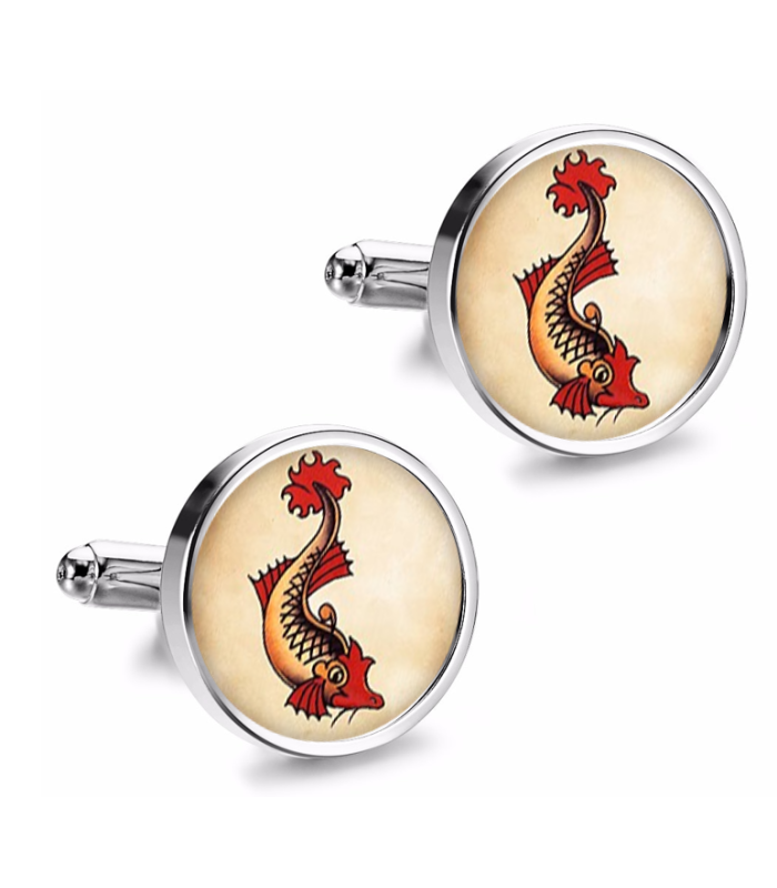 Gemelos de Camisa Magglass Vintage Tattoo Nº19 16mm