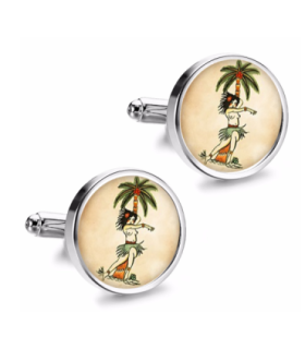 Gemelos de Camisa Magglass Vintage Tattoo Nº22 16mm