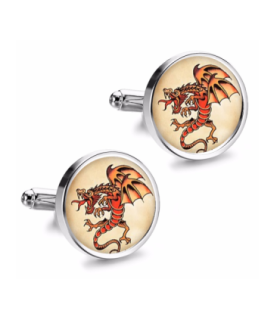 Gemelos de Camisa Magglass Vintage Tattoo Nº23 16mm