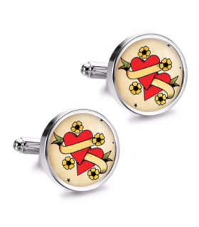 Gemelos de Camisa Magglass Vintage Tattoo Nº24 16mm