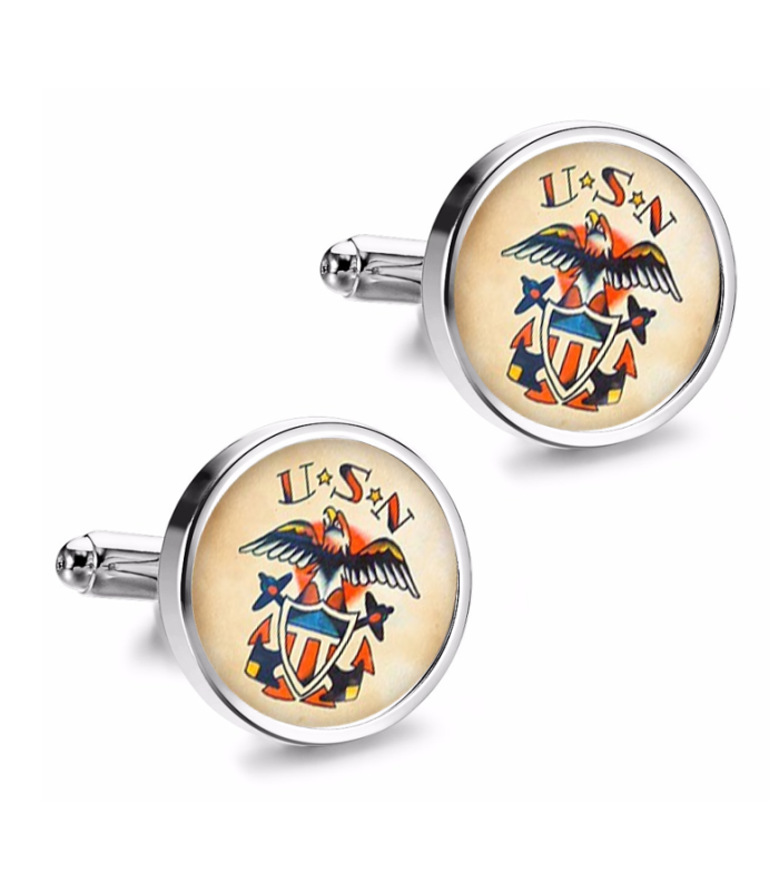 Gemelos de Camisa Magglass Vintage Tattoo Nº28 16mm