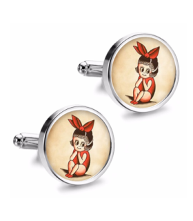 Gemelos de Camisa Magglass Vintage Tattoo Nº37 16mm