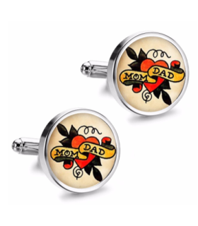 Gemelos de Camisa Magglass Vintage Tattoo Nº39 16mm