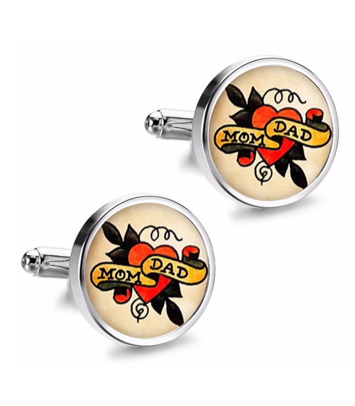 Gemelos de Camisa Magglass Vintage Tattoo Nº39 16mm