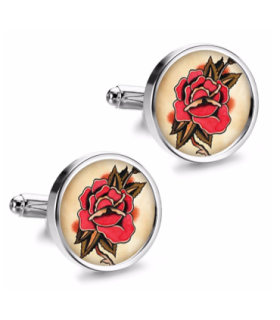 Gemelos de Camisa Magglass Vintage Tattoo Nº46 16mm