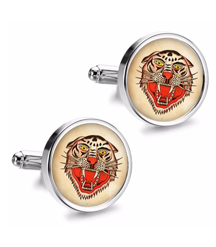 Gemelos de Camisa Magglass Vintage Tattoo Nº47 16mm