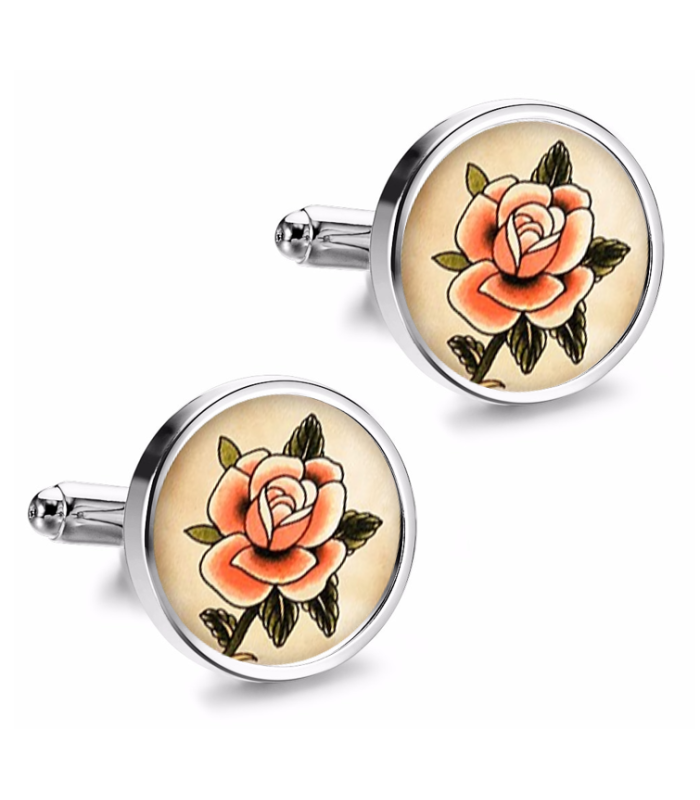 Gemelos de Camisa Magglass Vintage Tattoo Nº48 16mm