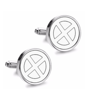 Gemelos de Camisa Magglass X-Men Logo mod 2