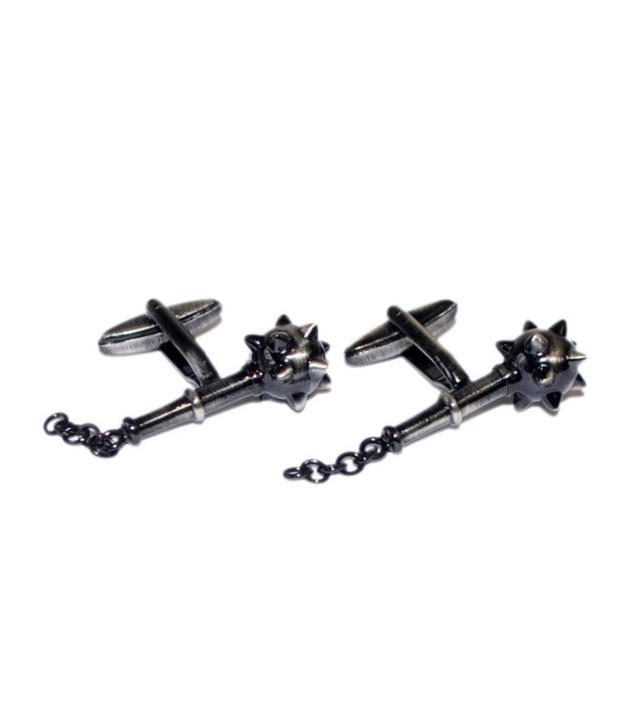 Gemelos de camisa maza medieval