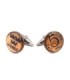 Gemelos de Camisa Moneda Suecia 5 ORE Años 70