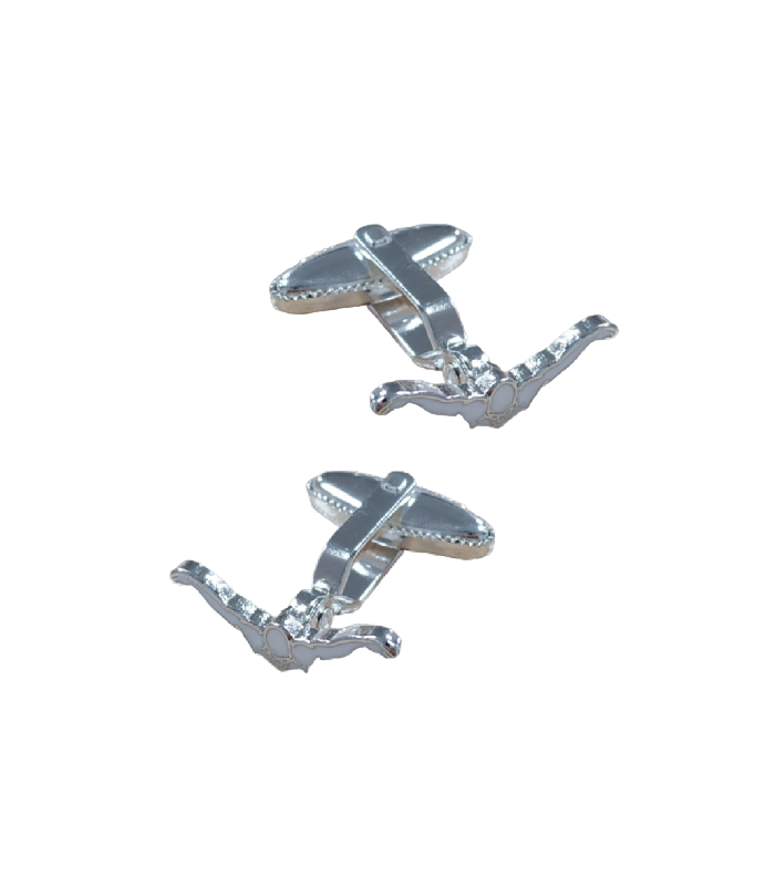 Gemelos de Camisa Nadador Estilo Mariposa 20mm