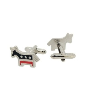 Gemelos de Camisa partido demócrata Estados unidos 14x17mm