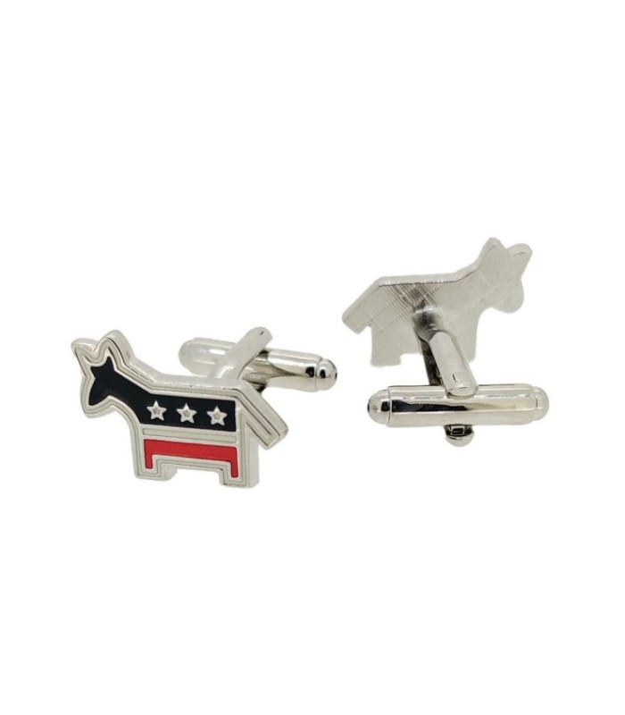 Gemelos de Camisa partido demócrata Estados unidos 14x17mm
