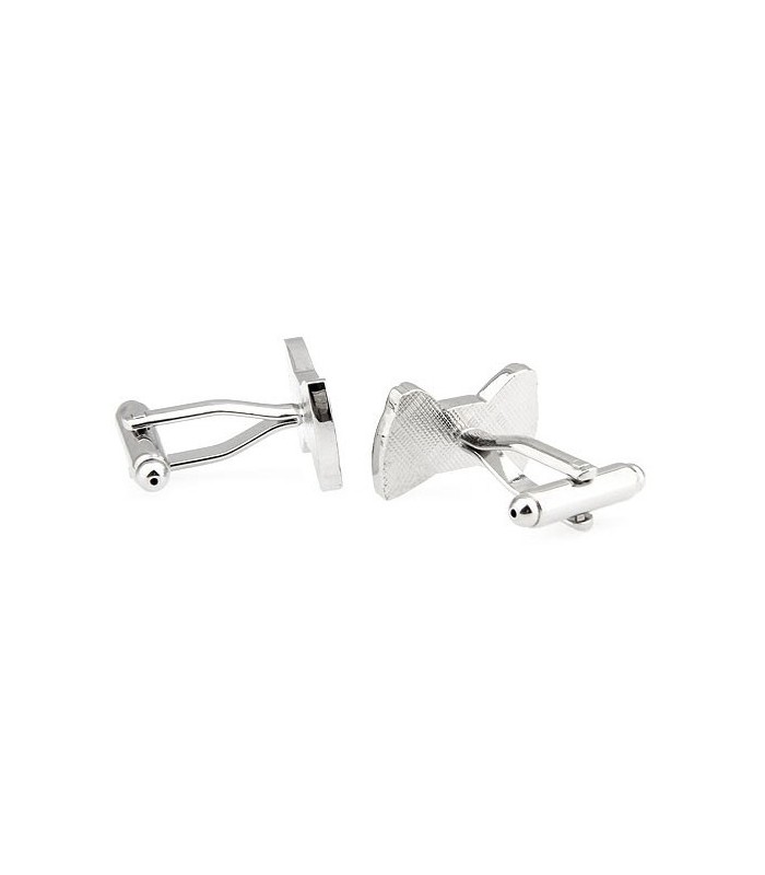 Gemelos de Camisa Pink   Brown Bow Tie