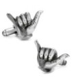 Gemelos de Camisa Saludo Surfero Hang Loose Cufflinks