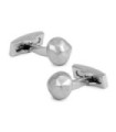 Gemelos de Camisa Stone Plated 12x6mm