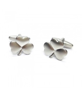 Gemelos de Camisa Trebol 18x15mm