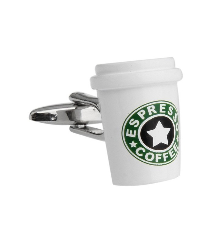 Gemelos de Camisa Vaso de Café Espresso