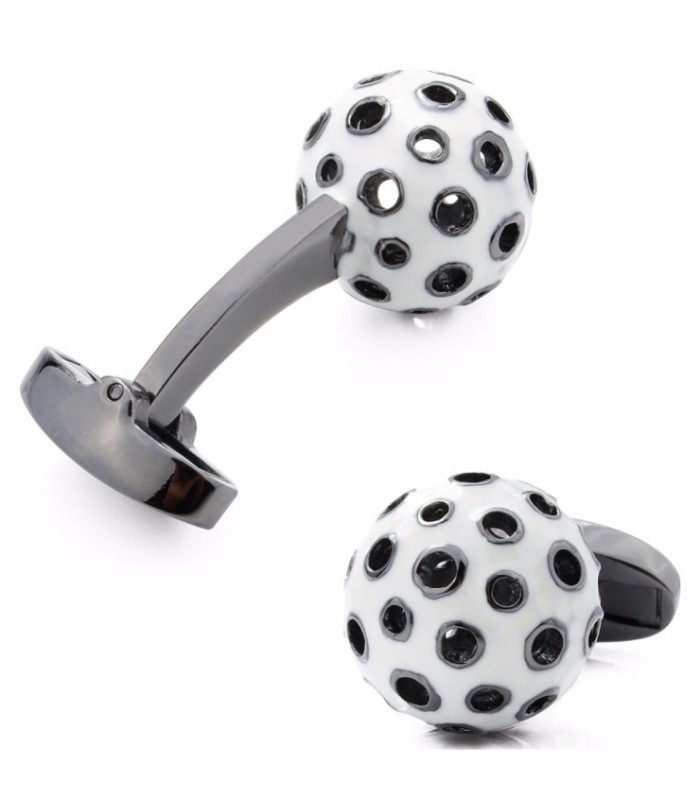 Gemelos de Camisa White Infinity Ball