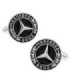 Gemelos de coche Mercedes Negro