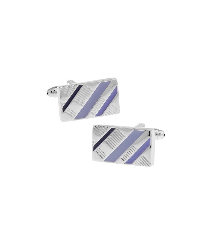 Gemelos Elegant Purple Stripes