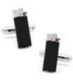Gemelos Encendedor Mechero Black Lighter Cufflinks