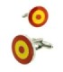 Gemelos Escarapela Española Modelo 2 - RAF Española