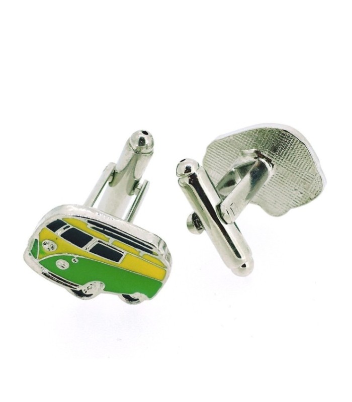 Gemelos Furgoneta Camper Volkswagen VW Flower Power