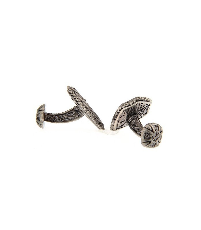 Gemelos Gothic Cross Shield