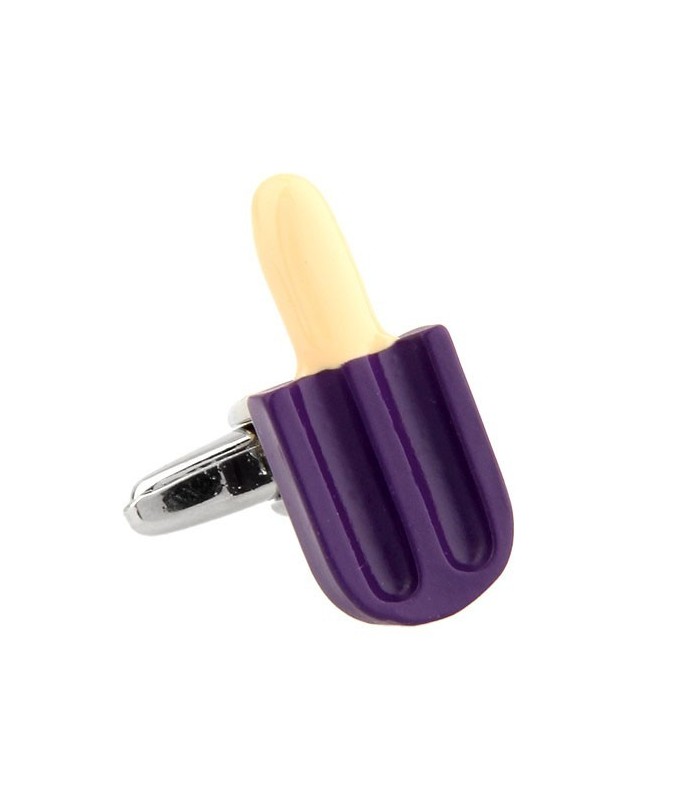 Gemelos Helado Polo de Mora Cherry Blueberry Popsicle Cufflinks