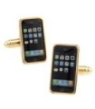 Gemelos Iphone Dorado