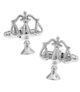 Gemelos Justicia Balanza Plated