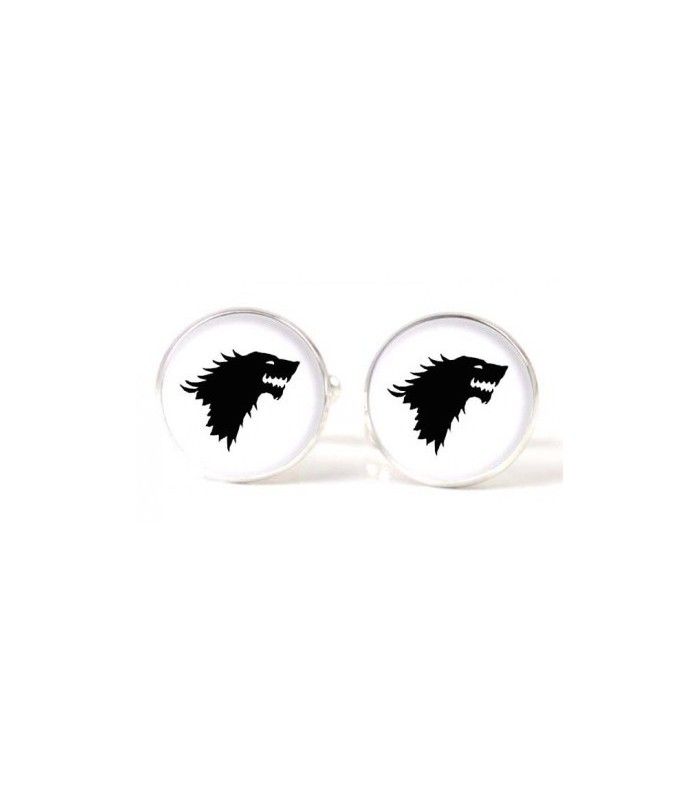 Gemelos Magglass Juego de tronos casa Stark B/N