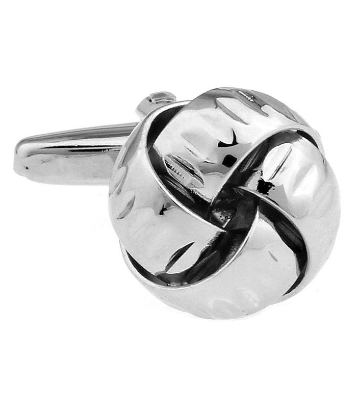 Gemelos Nudo Plated Rallado