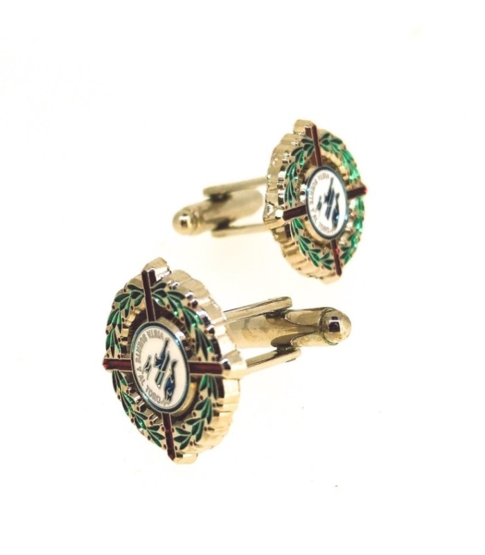 Gemelos para Camisa Ala 11 Conmemorativa Laureada Comandante Joaquín García Morato 18mm
