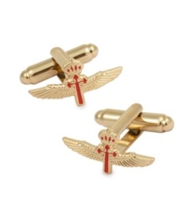 Gemelos para Camisa Alas de las Fuerzas Aeromóviles del Ejército de Tierra FAMET