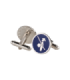 Gemelos para Camisa ALMAHISPANIA Quijote Esmaltado Azul 18mm