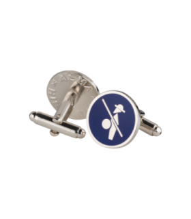Gemelos para Camisa ALMAHISPANIA Quijote Esmaltado Azul 18mm