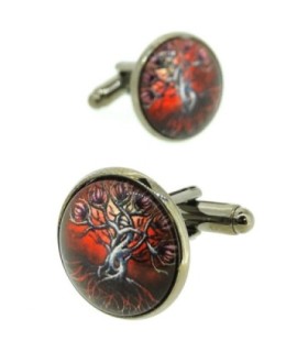 Gemelos para Camisa Árbol Modelo 3