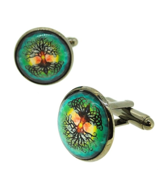 Gemelos para Camisa Árbol Modelo 7