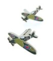 Gemelos para Camisa Avión Spitfire WWII