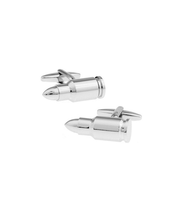 Gemelos para camisa Balas Modelo III Acero