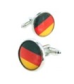 Gemelos para Camisa Bandera de Alemania Redonda
