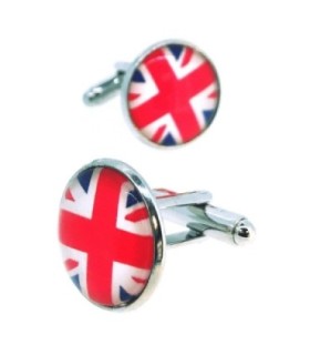 Gemelos para Camisa Bandera de Reino Unido
