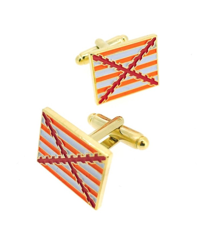 Gemelos para Camisa ‪Bandera del Tercio de la Felicísima Armada 1588