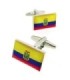 Gemelos para Camisa Bandera Nacional de la República del Ecuador