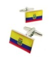 Gemelos para Camisa Bandera Nacional de la República del Ecuador